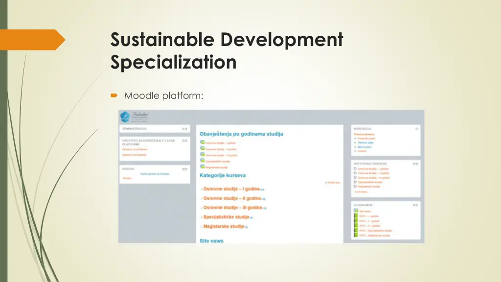 sustainable development specialization 5