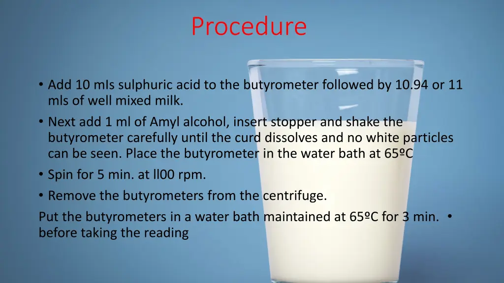 procedure
