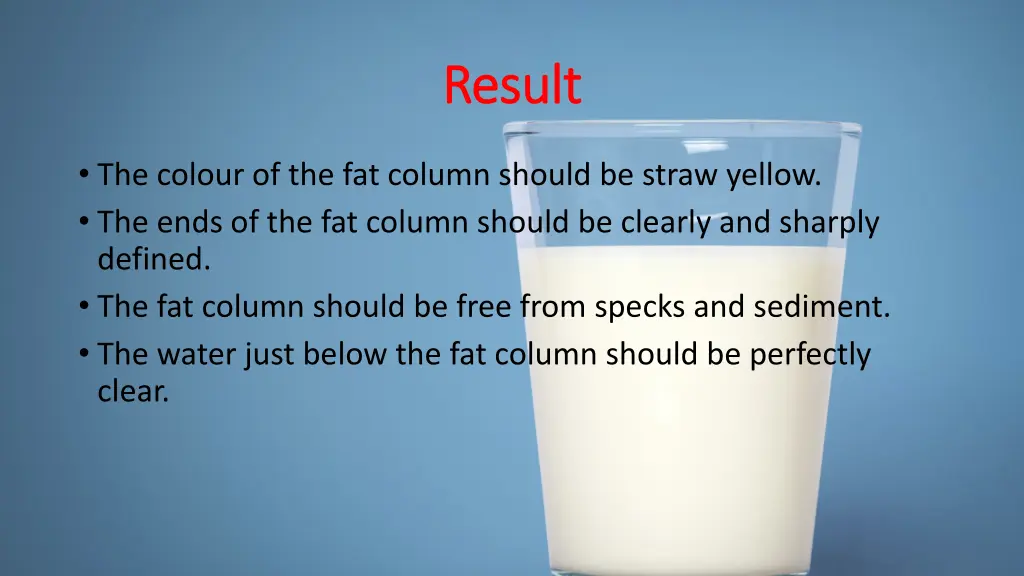 r result esult