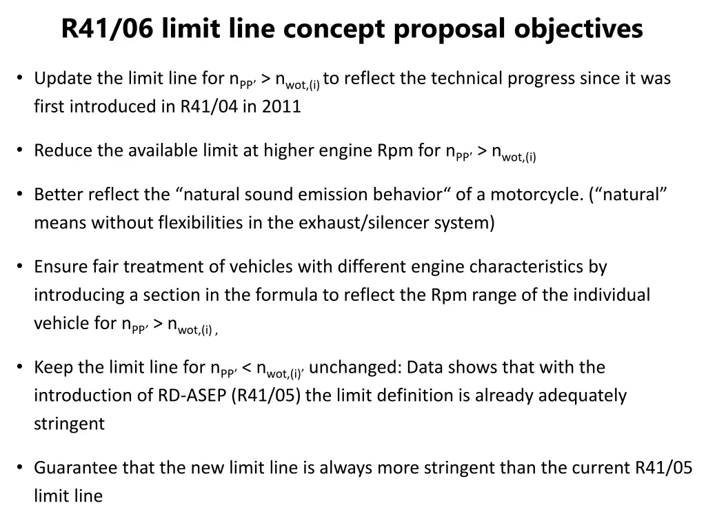 r41 06 limit line concept proposal objectives