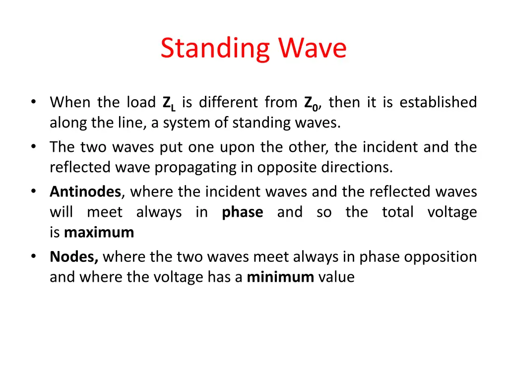 standing wave