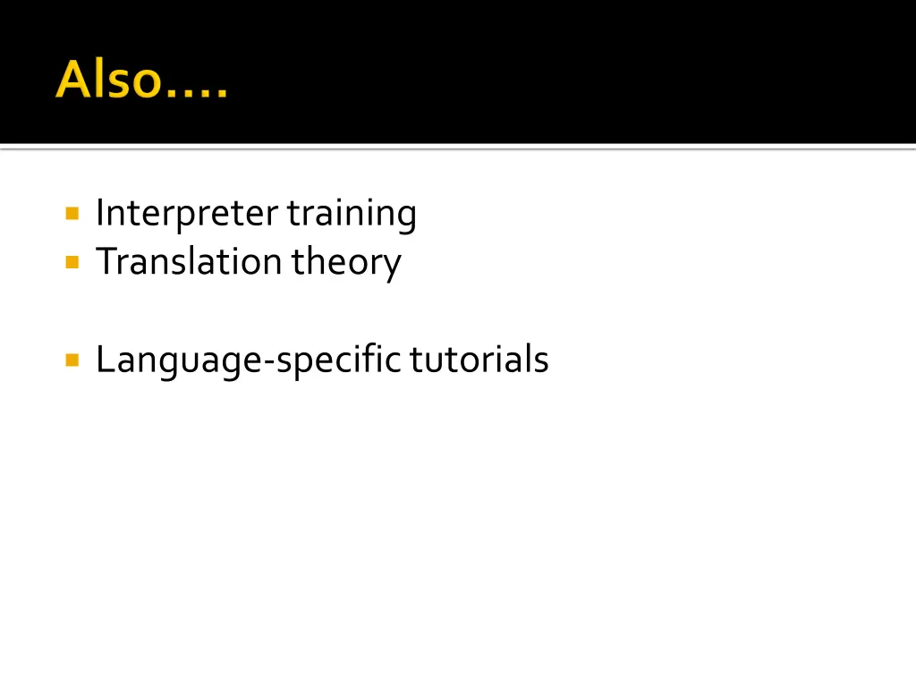 interpreter training translation theory