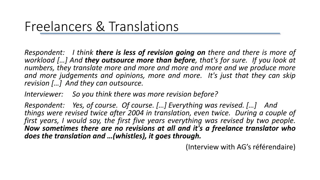 freelancers translations