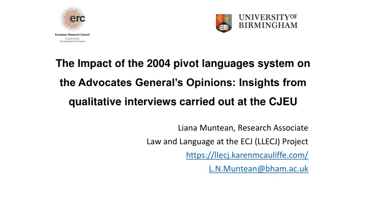 the impact of the 2004 pivot languages system on