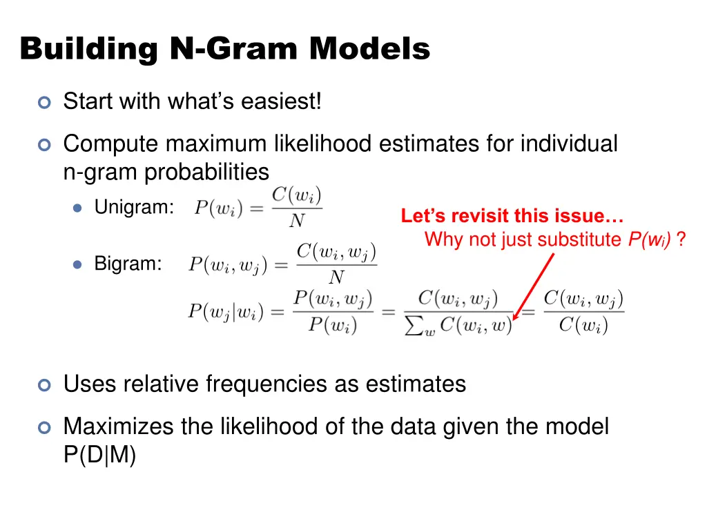 building n gram models 1