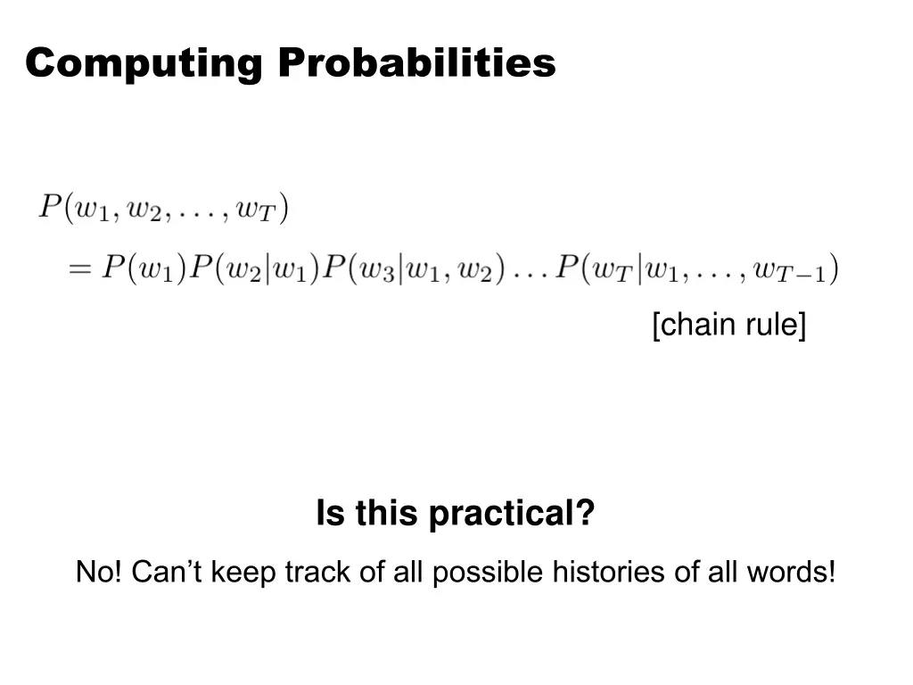 computing probabilities