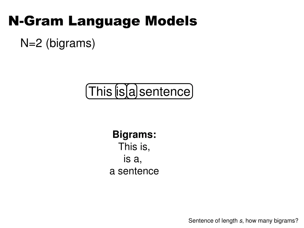n gram language models 2