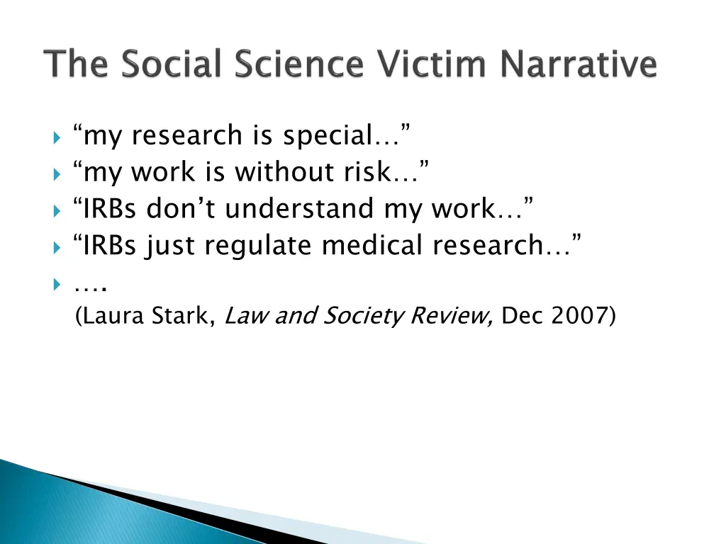 my research is special my work is without risk
