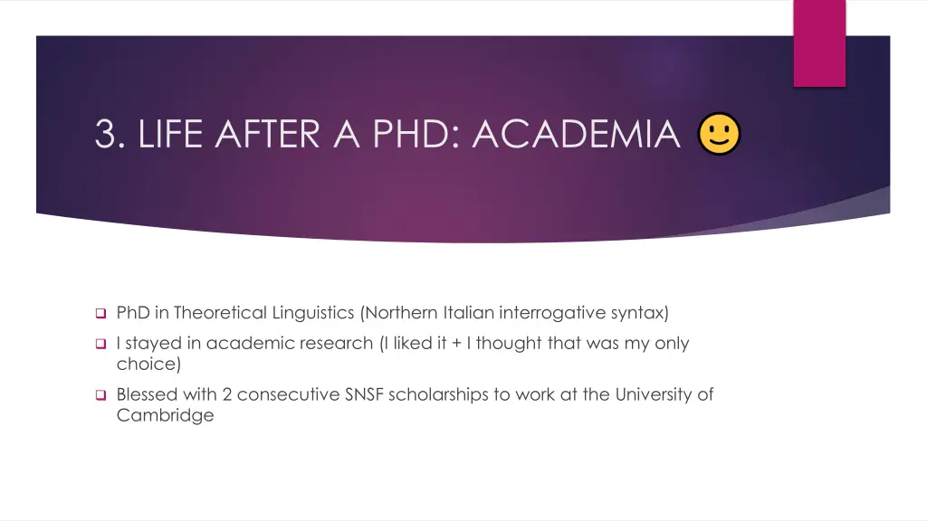 3 life after a phd academia