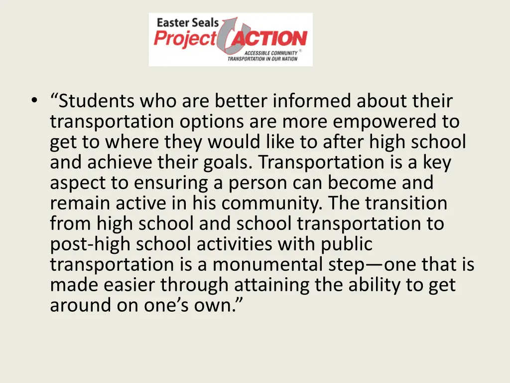 students who are better informed about their