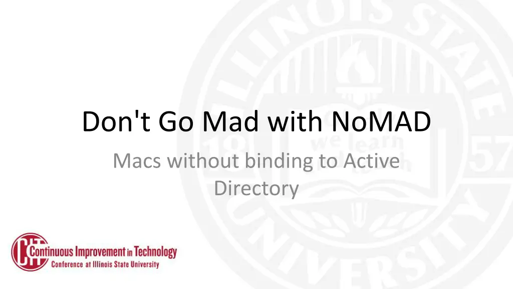 don t go mad with nomad