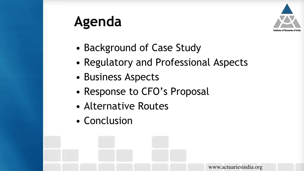 agenda