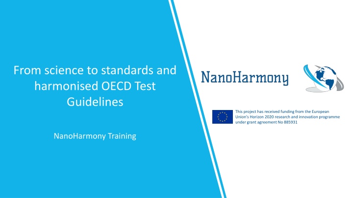from science to standards and harmonised oecd
