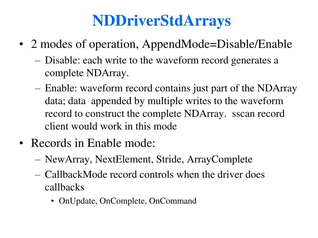 nddriverstdarrays 2