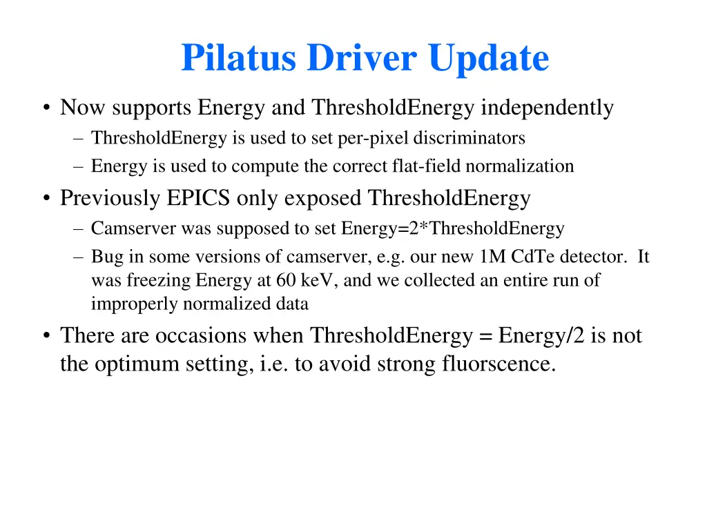 pilatus driver update