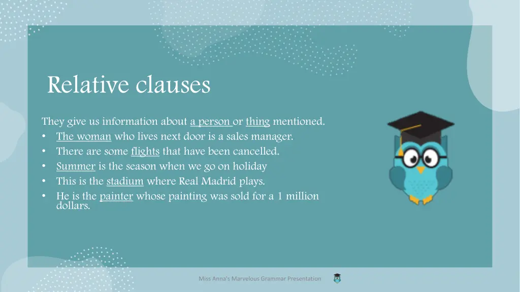 relative clauses 1