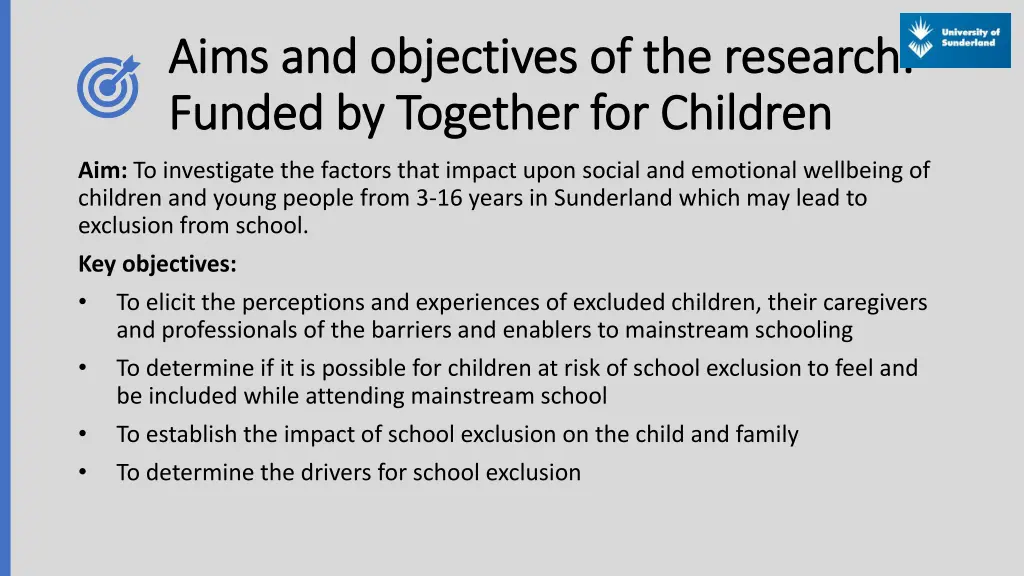 aims and objectives of the research aims