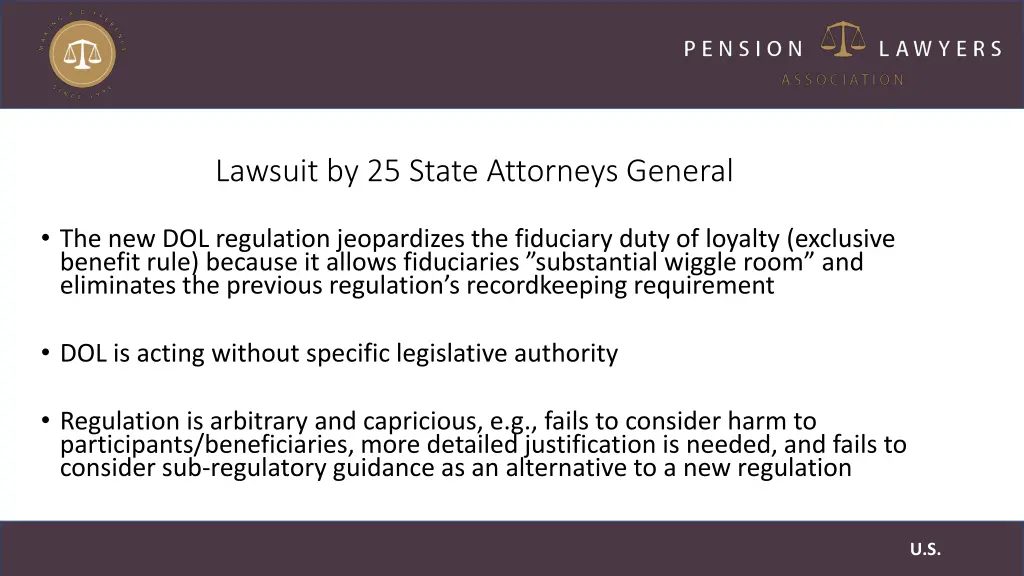 lawsuit by 25 state attorneys general
