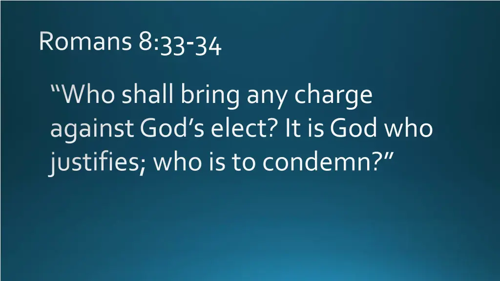 romans 8 33 34