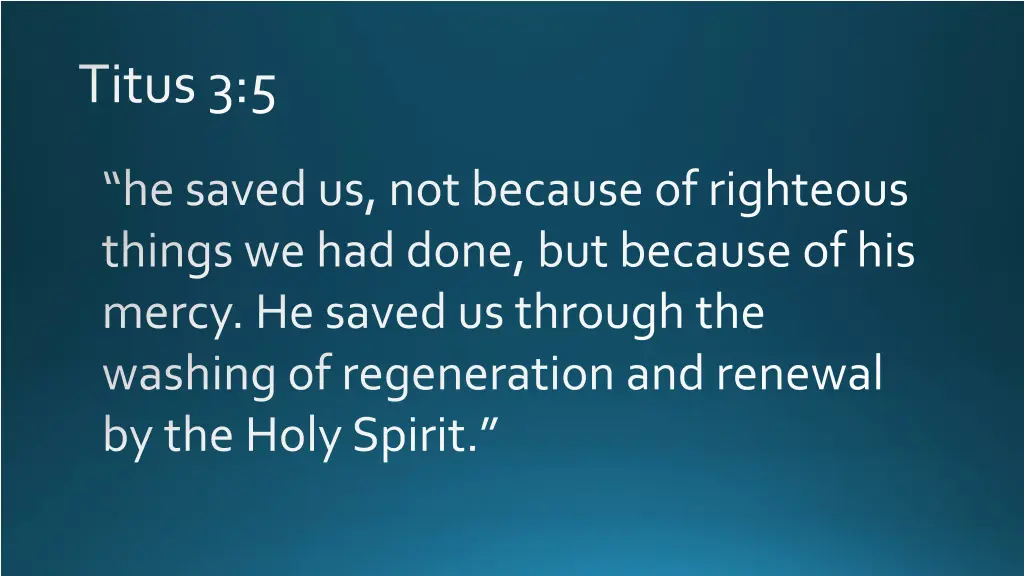 titus 3 5