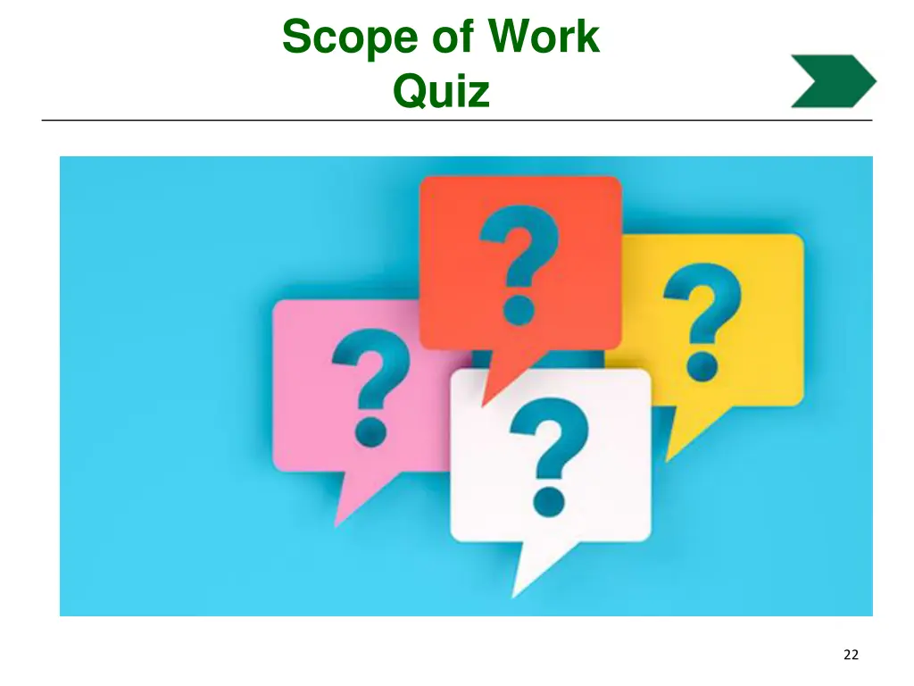 scope of work quiz 3