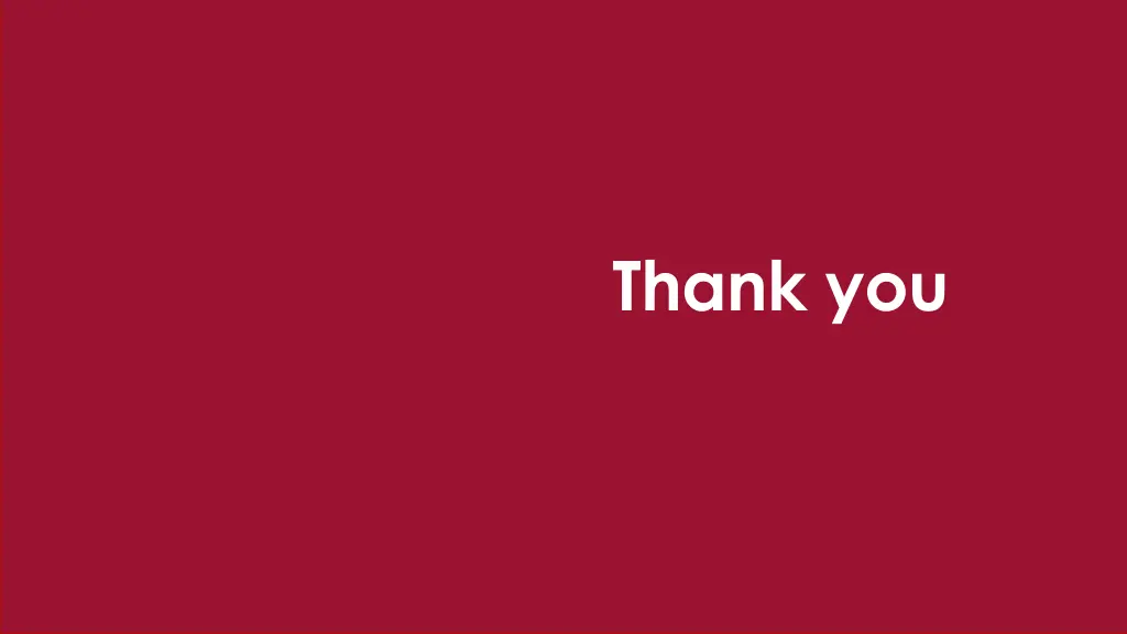 thank you