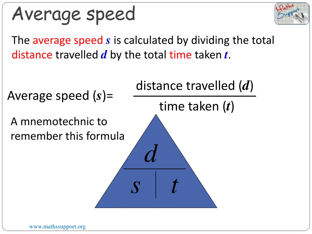 average speed