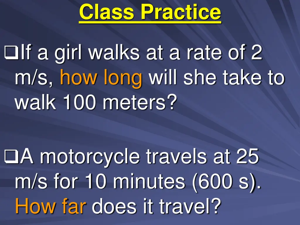 class practice 1