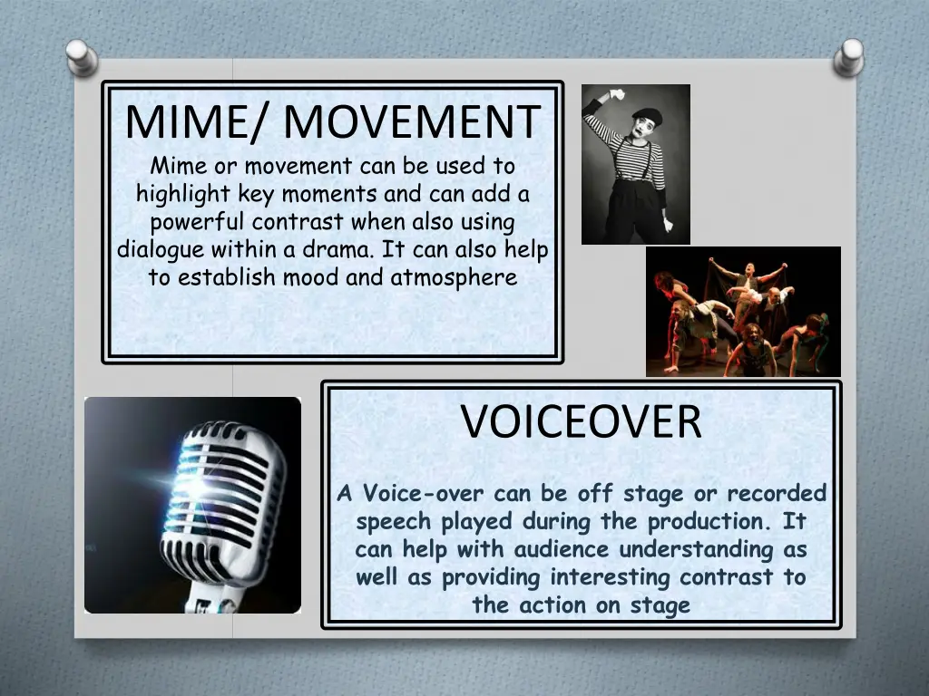 mime movement mime or movement can be used