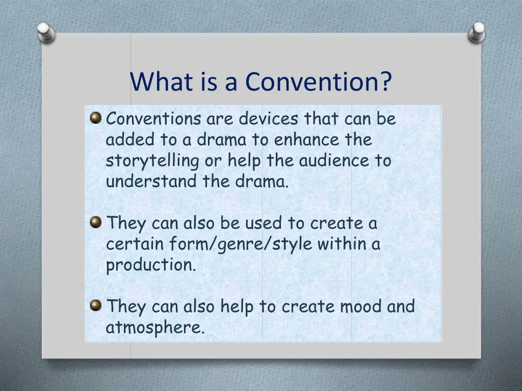 what is a convention conventions are devices that