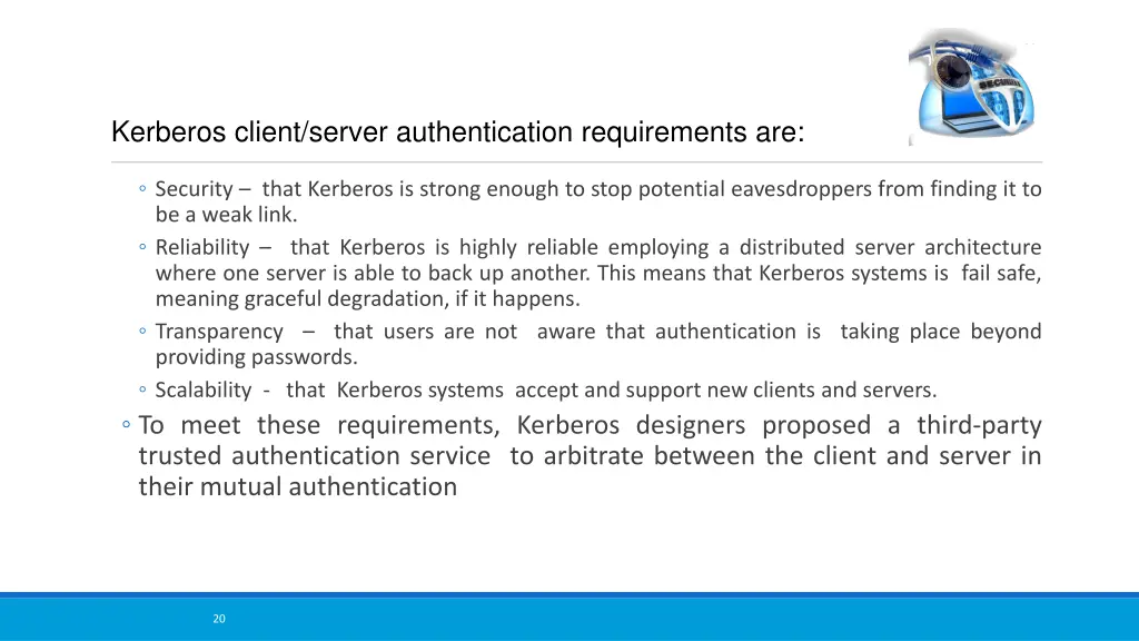 kerberos client server authentication