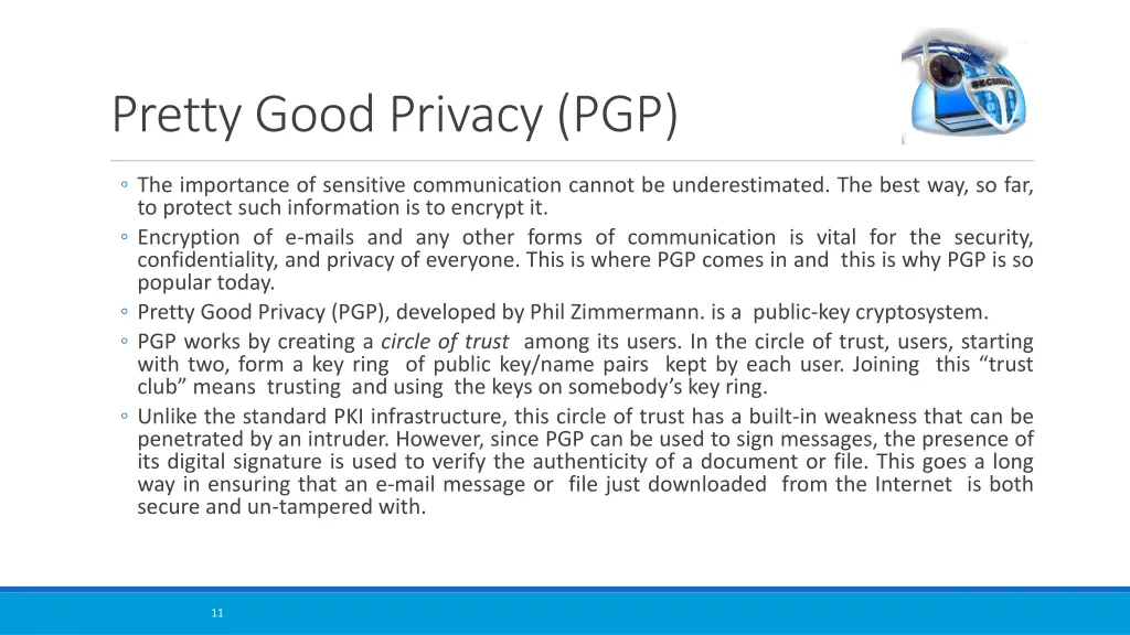 pretty good privacy pgp
