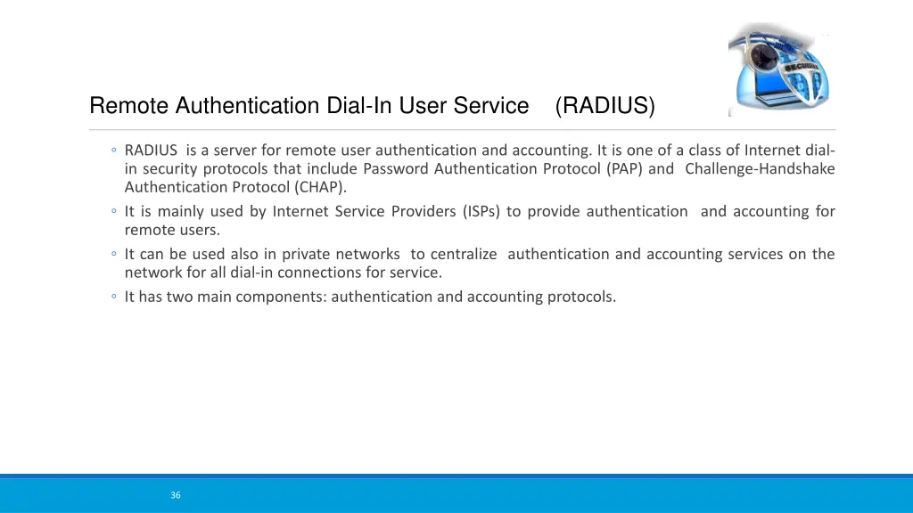 remote authentication dial in user service radius