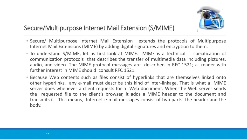 secure multipurpose internet mail extension
