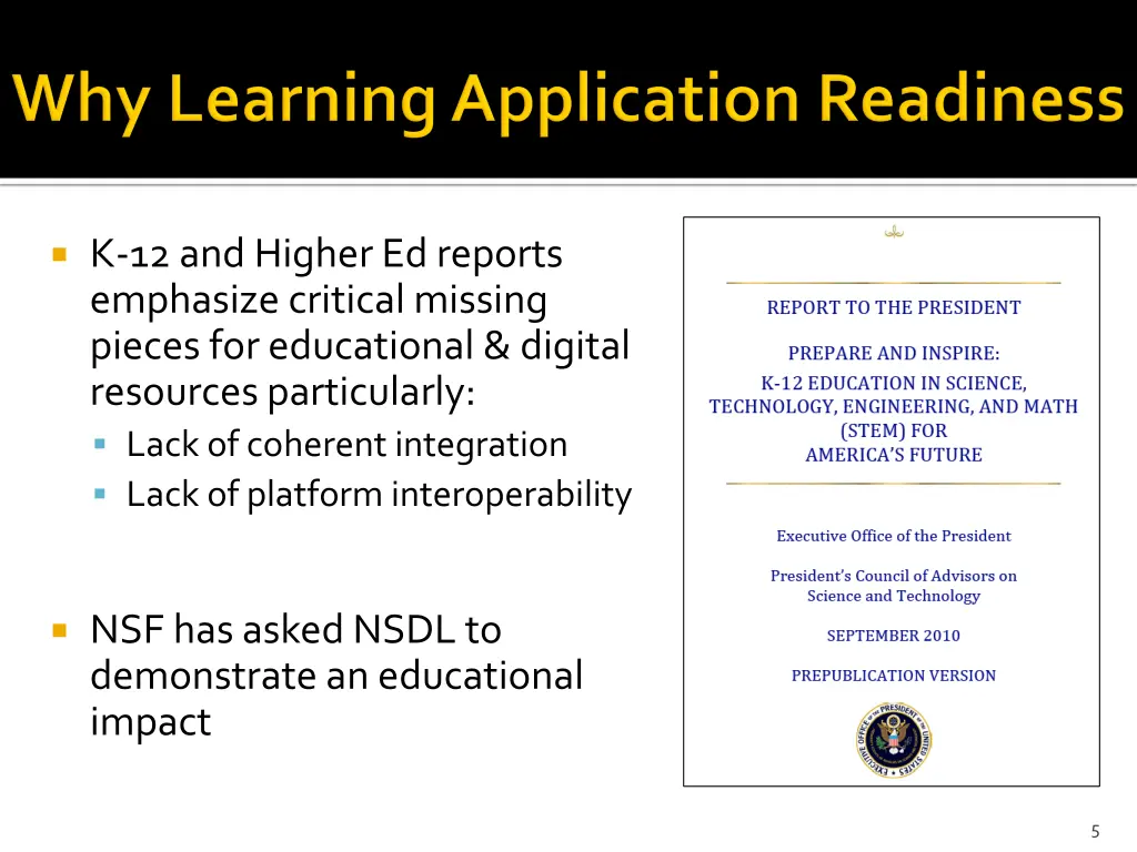 k 12 and higher ed reports emphasize critical
