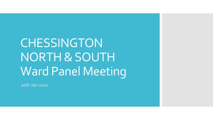 chessington north south ward panel meeting