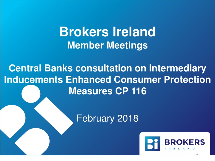 brokers ireland member meetings