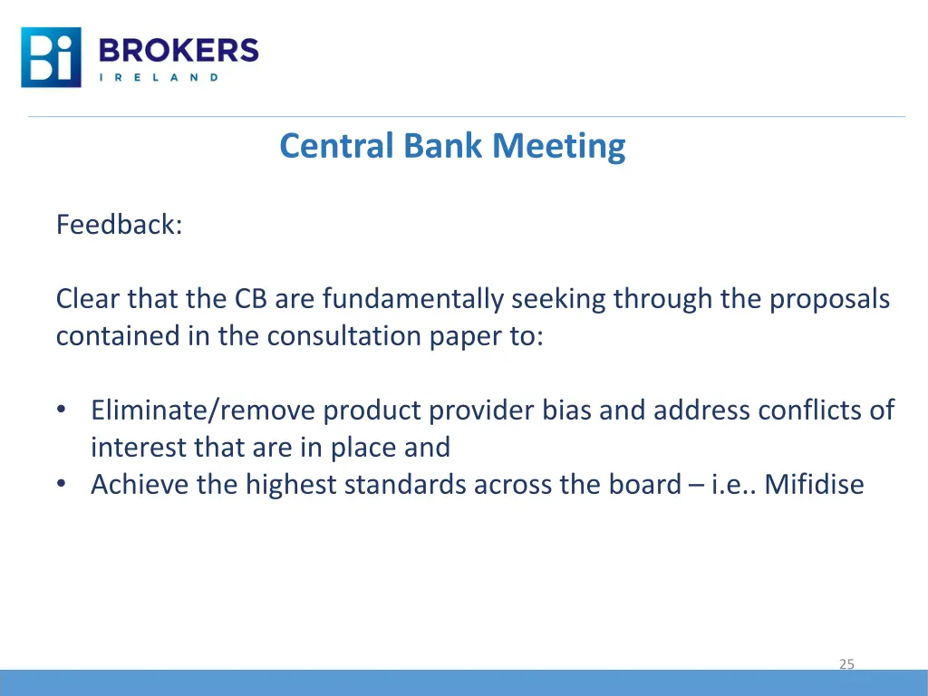 central bank meeting