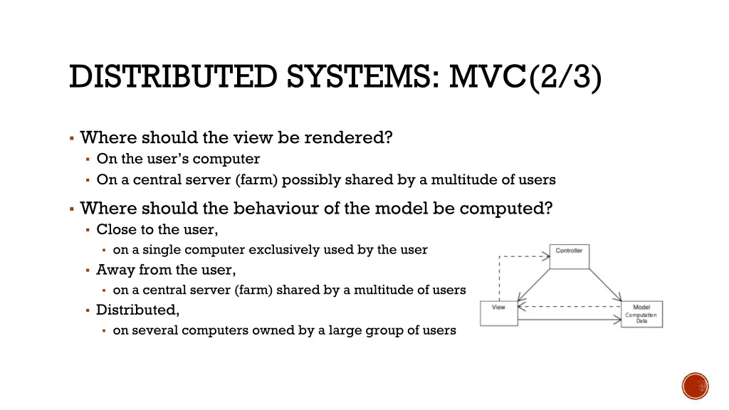 distributed systems mvc 2 3