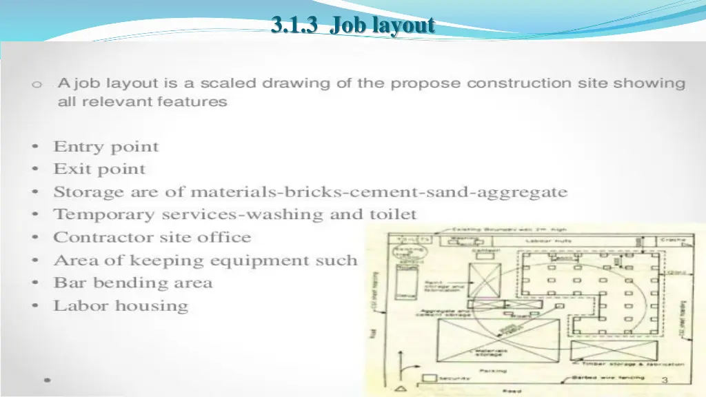 3 1 3 job layout