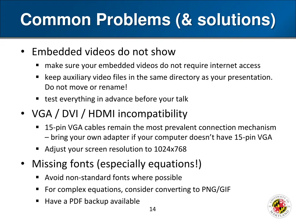 common problems solutions