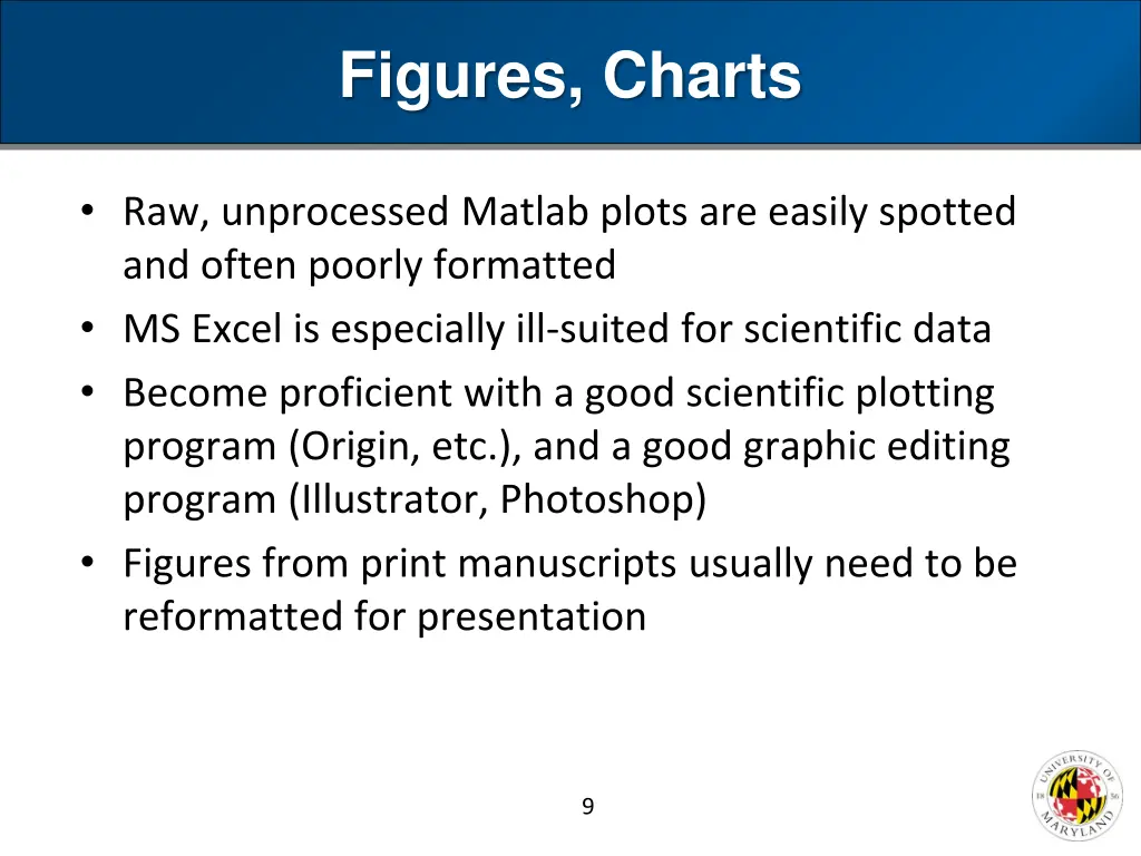 figures charts