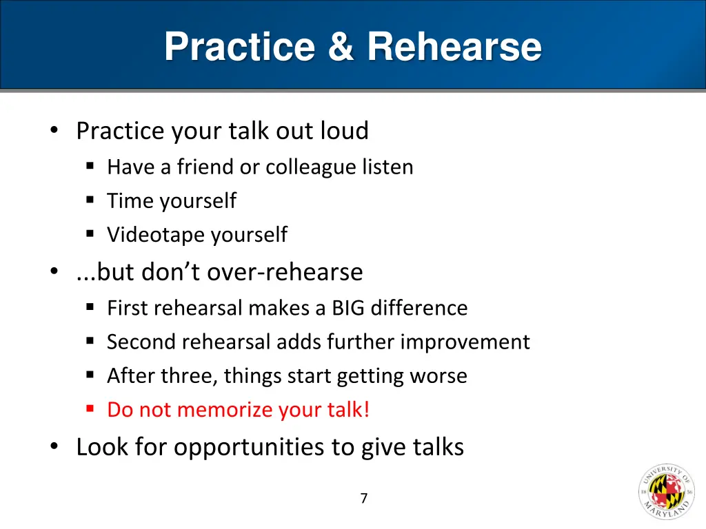practice rehearse
