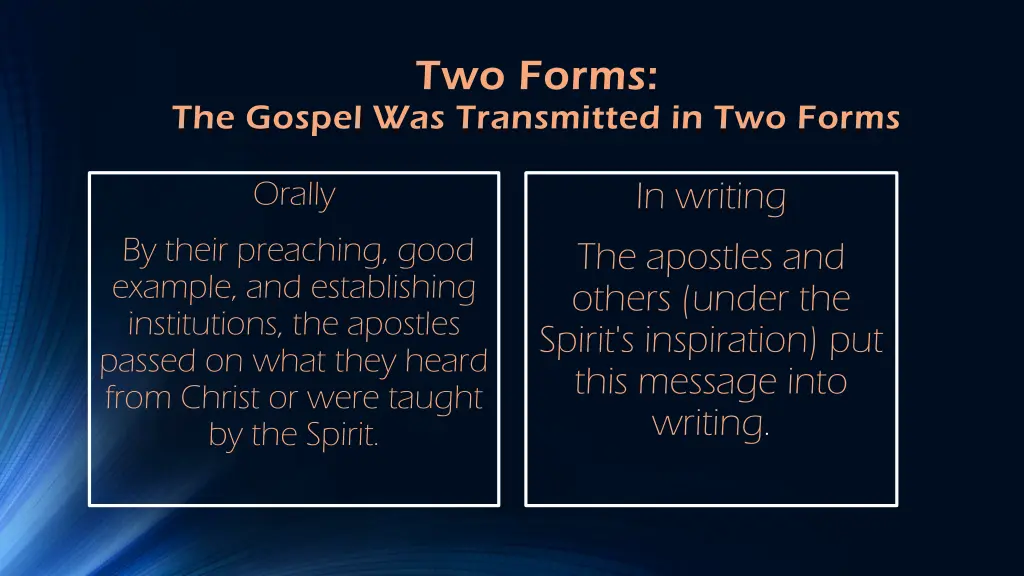 two forms