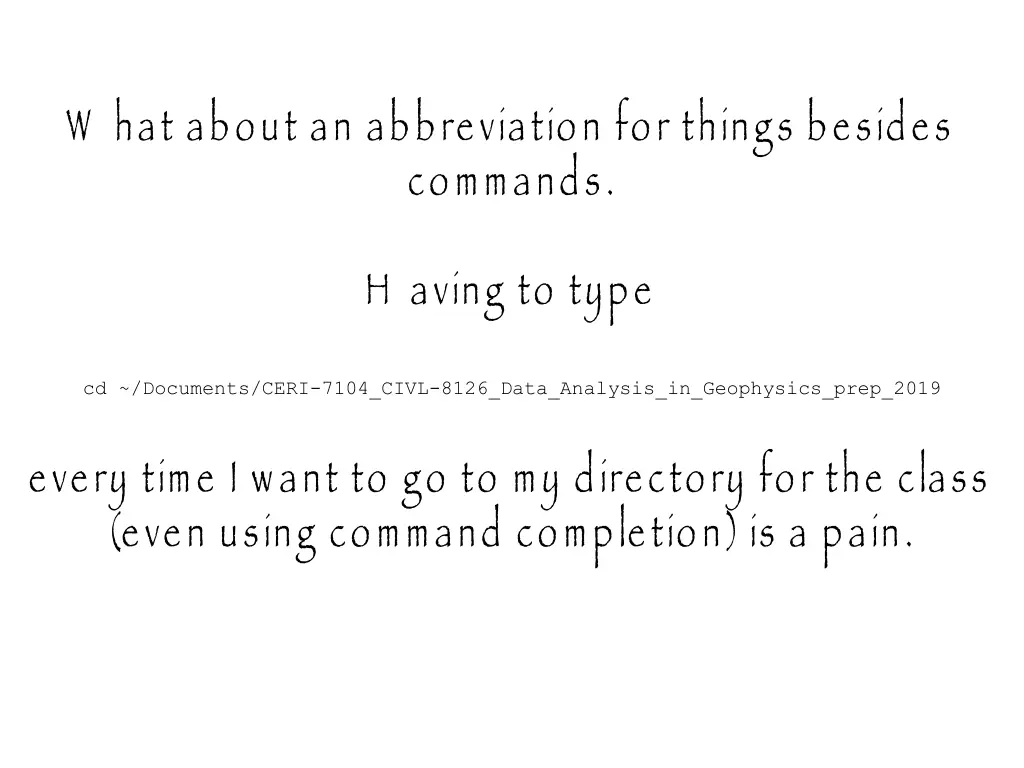 w hat about an abbreviation for things besides