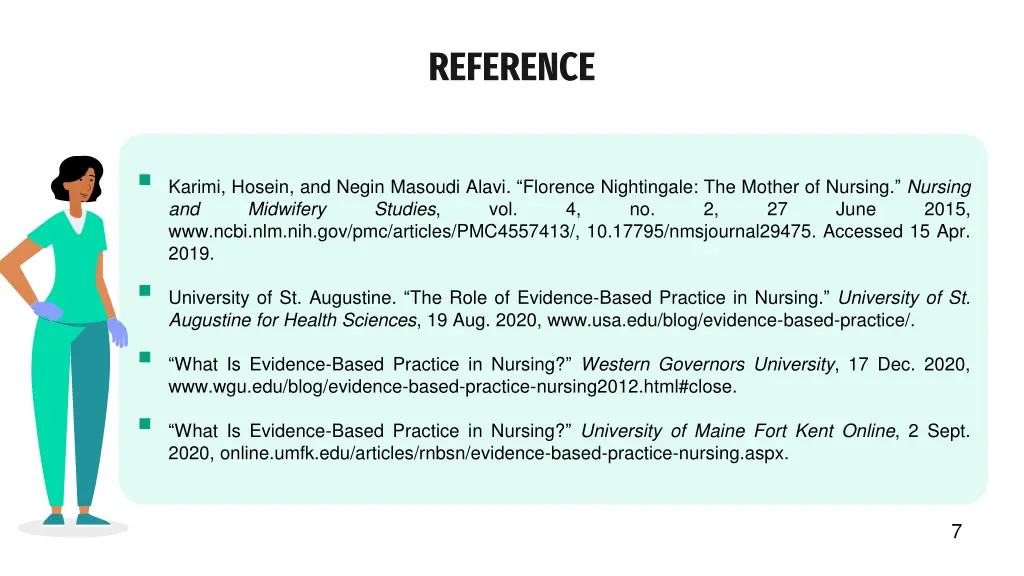 reference