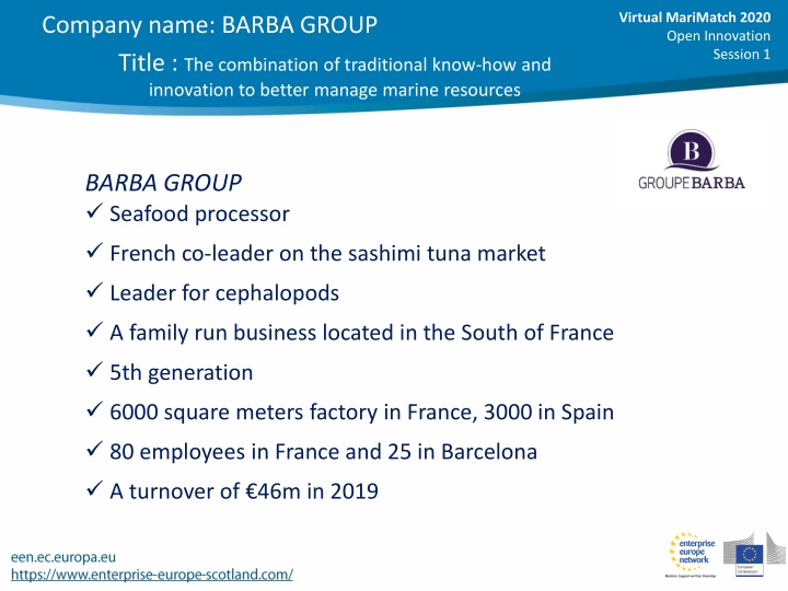virtual marimatch 2020 open innovation