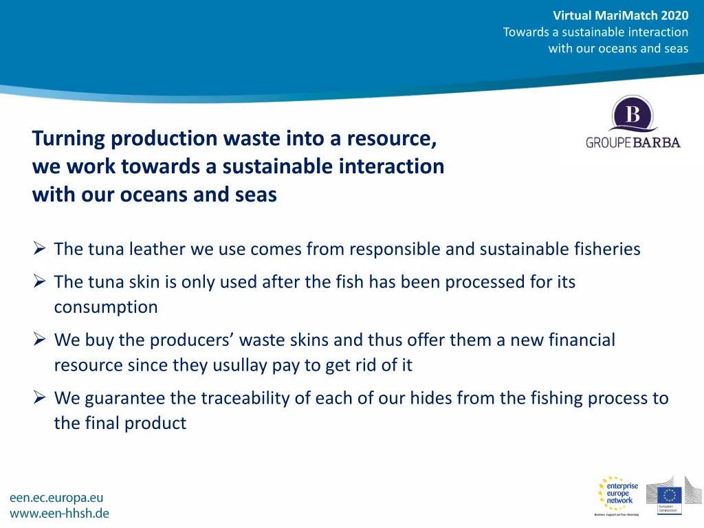 virtual marimatch 2020 towards a sustainable 2