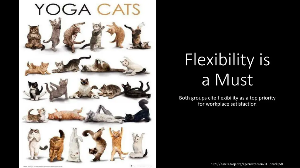 flexibility is a must