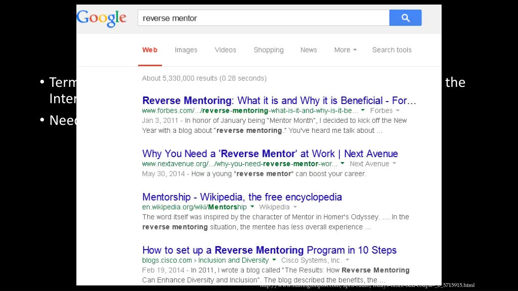 reverse mentorship
